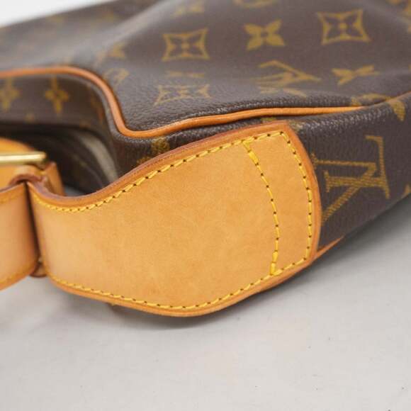 LOUIS VUITTON Authentic Brown Monogram Shoulder Bag - Picture 10 of 12